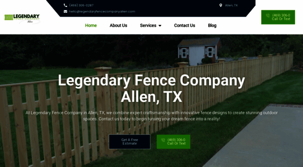 legendaryfencecompanyallen.com