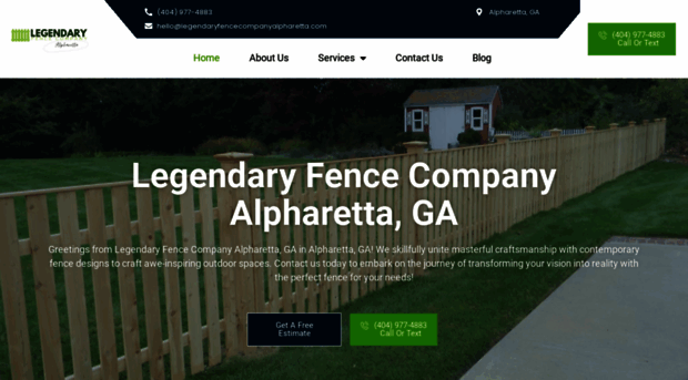 legendaryfencecompanyalpharetta.com