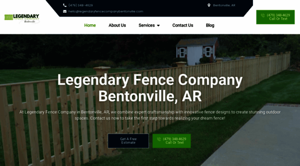 legendaryfencecompanybentonville.com