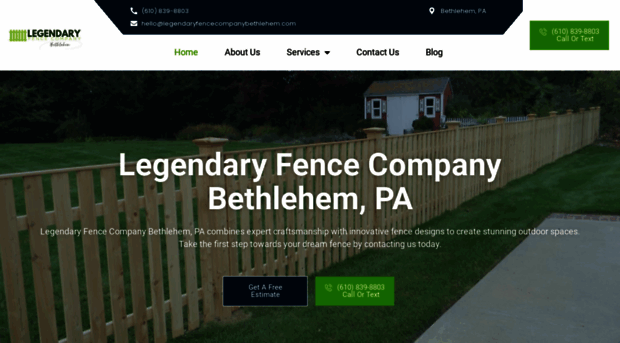 legendaryfencecompanybethlehem.com