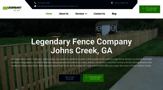 legendaryfencecompanyjohnscreek.com