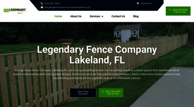 legendaryfencecompanylakeland.com