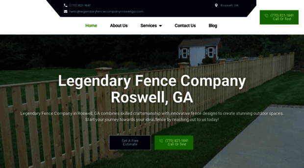 legendaryfencecompanyroswellga.com