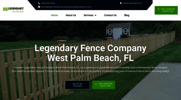 legendaryfencecompanywestpalmbeach.com