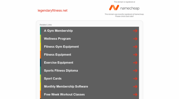 legendaryfitness.net