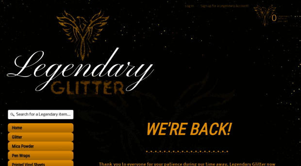 legendaryglitter.com