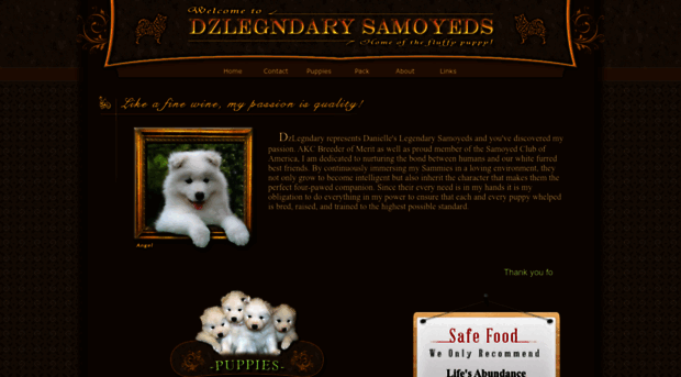 legendarysamoyeds.com