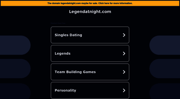 legendatnight.com