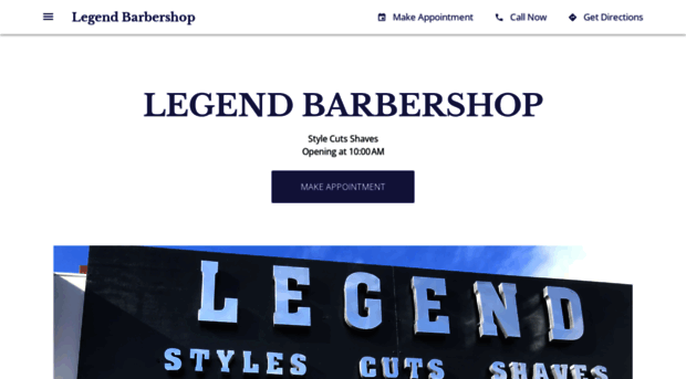 legendbarbershop.com