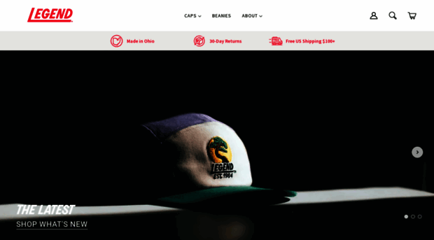 legendheadwear.com