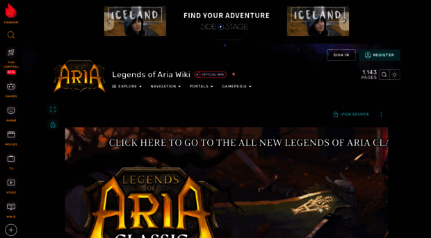 legendsofaria.fandom.com