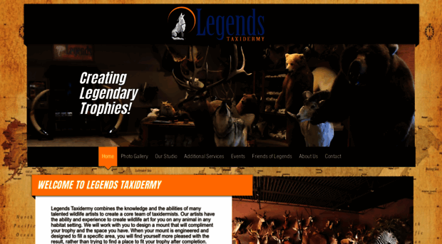 legendstaxidermy.com