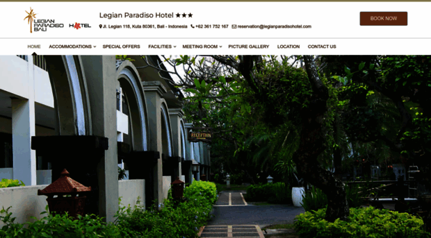 legianparadisohotel.com