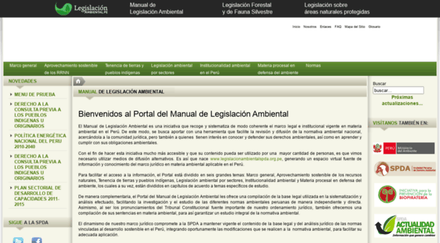 legislacionambientalspda.org.pe