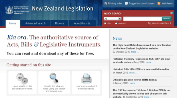 legislation.co.nz