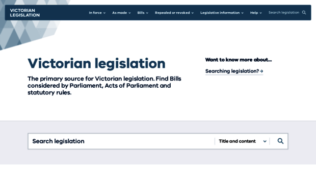 legislation.vic.gov.au