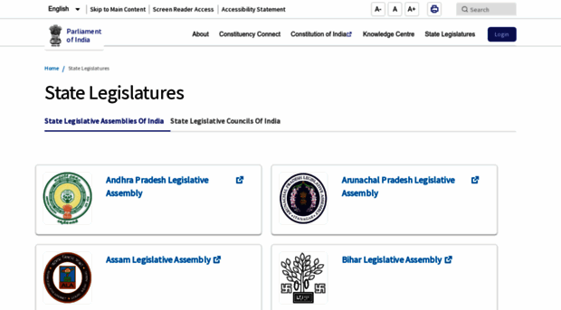 legislativebodiesinindia.nic.in