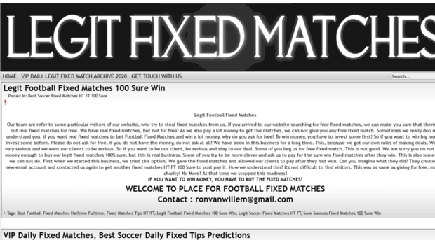 legitfixedmatch.com