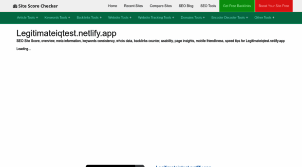 legitimateiqtest.netlify.app.sitescorechecker.com