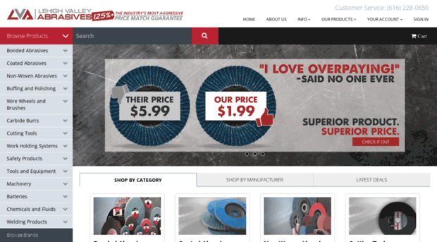 lehighvalleyabrasives.com