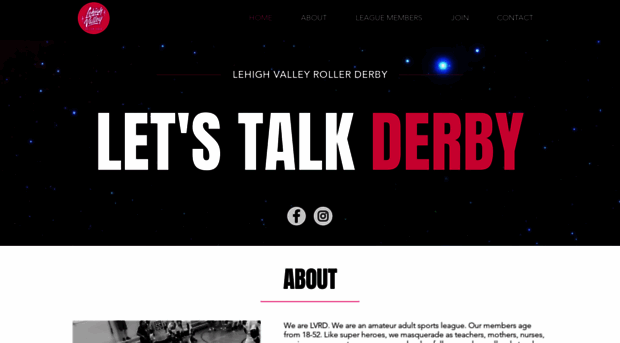 lehighvalleyrollergirls.com
