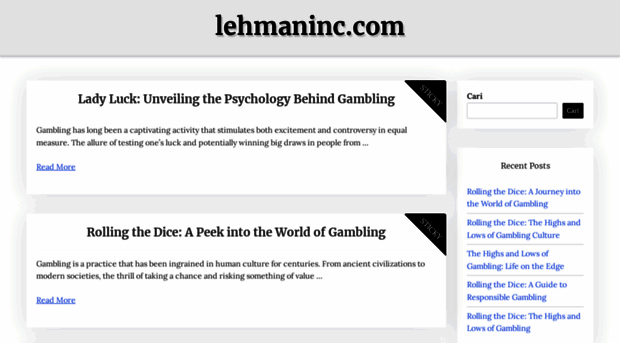 lehmaninc.com