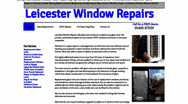 leicesterwindowrepairs.co.uk