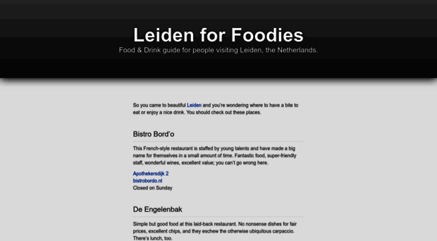 leidenforfoodies.com