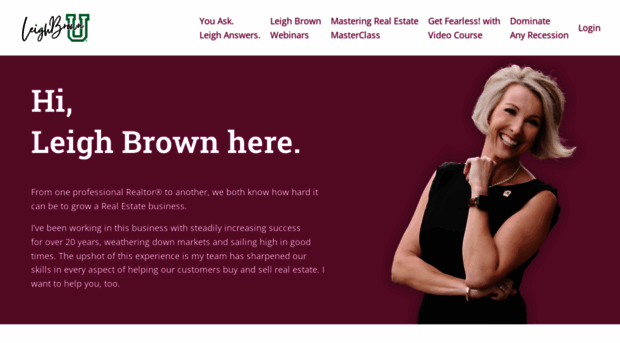 leigh-brown-university.mykajabi.com