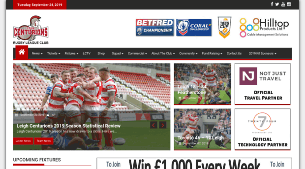 leighcenturions.com