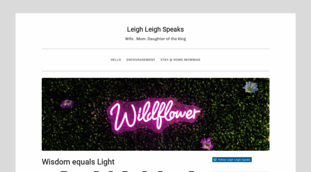 leighleighspeaks.com