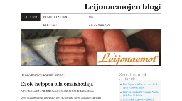 leijonaemojenblogi.wordpress.com