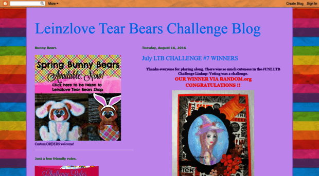 leinzlovetearbearschallenge.blogspot.com