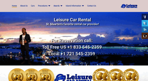 leisurecarrentalsxm.com