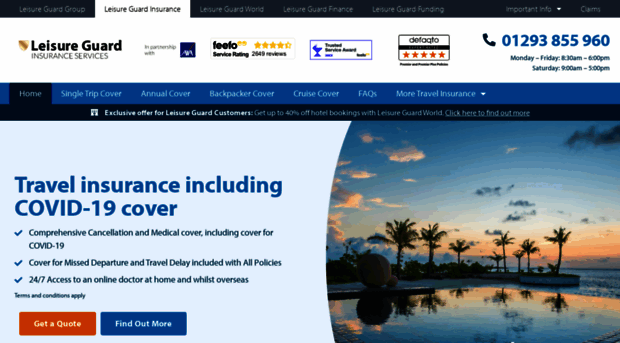 leisureguardtravelinsurance.com