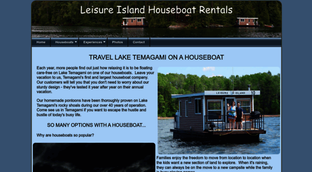 leisureislandhouseboats.com