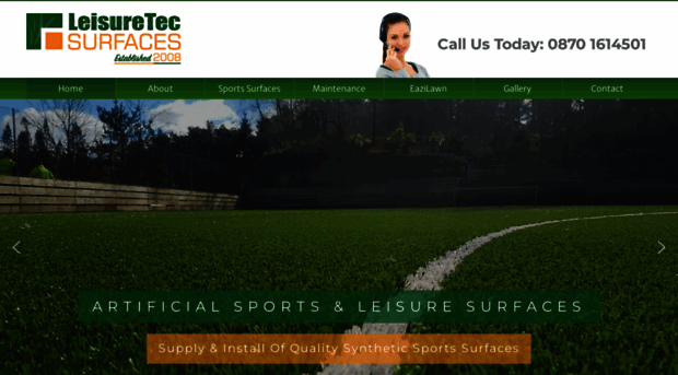 leisuretecsurfaces.co.uk