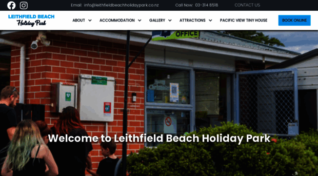 leithfieldbeachholidaypark.co.nz