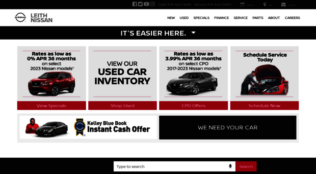 leithnissan.com