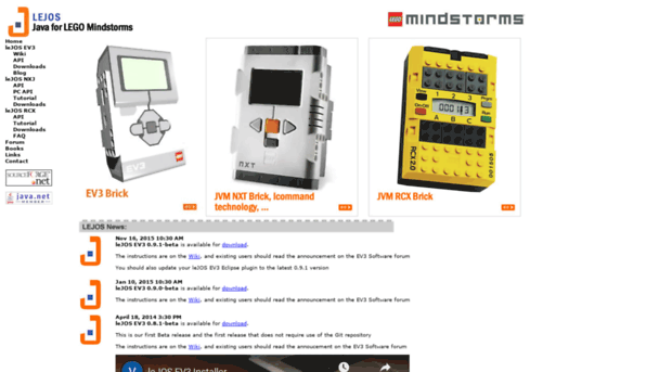 lejos.sourceforge.net