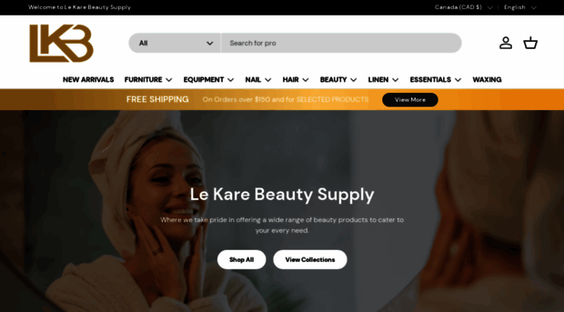 lekarebeautysupply.com