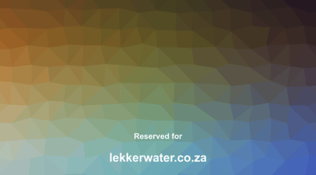 lekkerwater.co.za