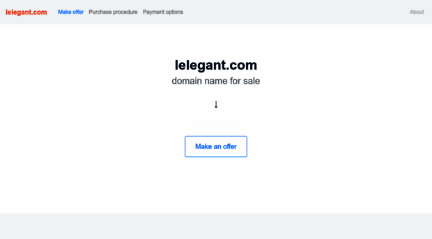 lelegant.com