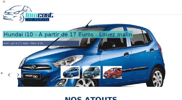 lelowcostcarhire.com