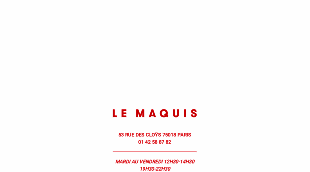 lemaquisrestaurant.fr
