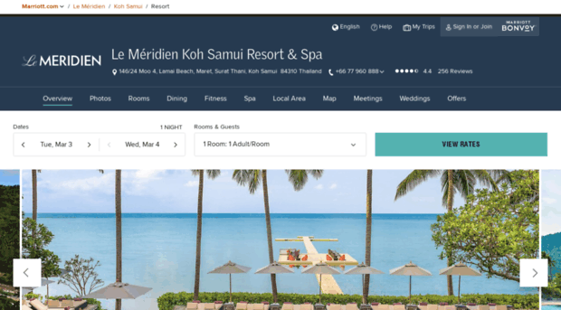 lemeridienkohsamui.com