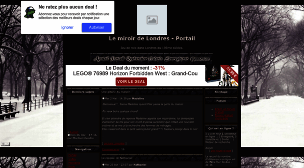 lemiroirdelondres.forumactif.fr