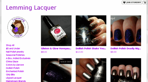 lemminglacquer.storenvy.com