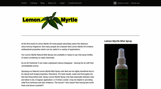 lemon-myrtle-spray.myshopify.com