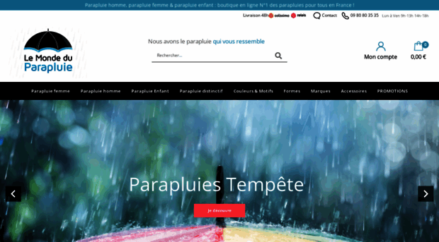 lemondeduparapluie.com